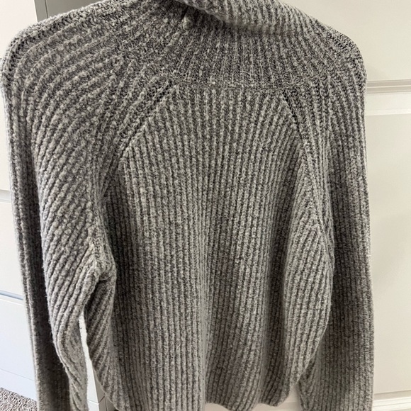 Garage grey turtleneck sweater, size medium - Picture 2 of 4